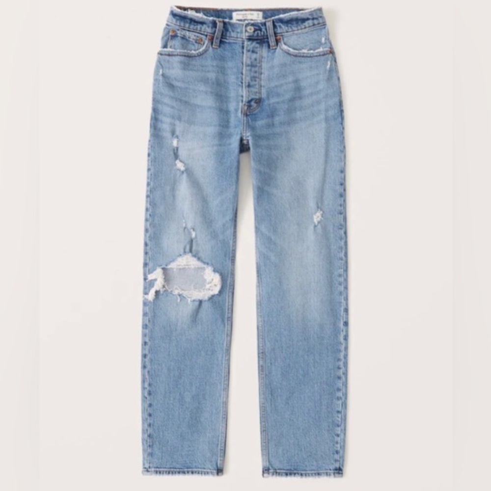 Abercrombie & Fitch The Dad High Rise Jeans - Picture 3 of 11